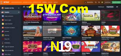 Sinta a adrenalina dos jogos de cassino com N19